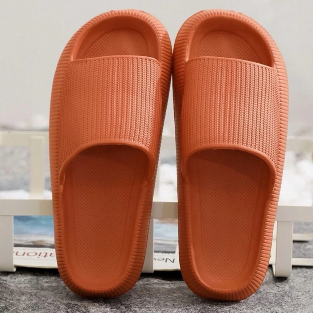 Orange minimalist slides